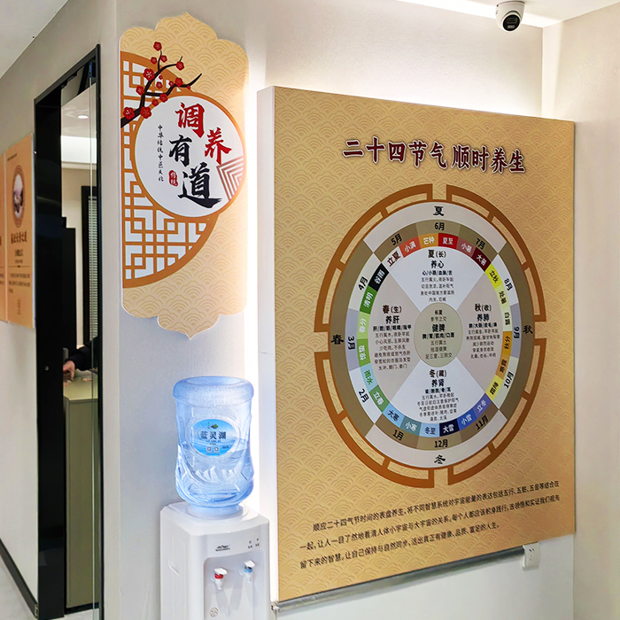 简约养生文化墙